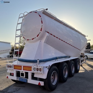 Khô Số Lượng Lớn Lime Bột Tàu Chở 60 Tấn 70 Tấn Xi Măng Silo Tank Số Lượng Lớn Xi Măng Trailer - Product Image 2