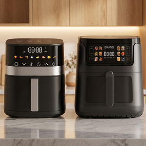 FRITUREUSE À AIR BRAND 3.1-4.0L avec écran tactile LCD, four électrique multifonction de comptoir pour cuisson sans huile et minuterie - Product Image 4
