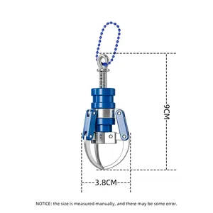 Llavero Creativo Mini Máquina de Muñecas con Garra para Mujer, Material Plástico, Agarrador de Dedos, Colgante para Bolso de Niñas, Joyería <span class=keywords><strong>N908</strong></span> - Product Image 1