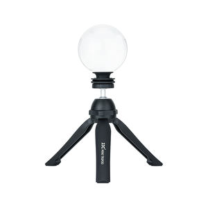 Bola de Cristal Fotográfica con Soporte y Bolsa de Microfibra, Accesorio Decorativo y de Fotografía (3-1/5\" de Diámetro, Cristal K9 Transparente) - Product Image 3