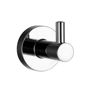 Porte-papier toilette mural moderne en alliage de zinc chromé pour usage hôtelier - Product Image 5