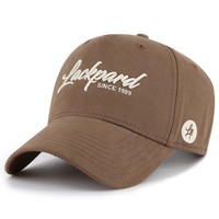 Gorras de Béisbol de Algodón Bordadas de 5 Paneles Unisex de Alta Calidad con Diseño de Bloques de Color, Logotipo Personalizado, Tela Común y Hebilla Metálica