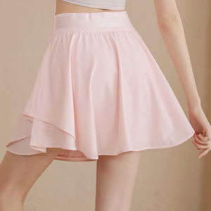 Gaun tenis Mini wanita, Rok lipit klasik kustom untuk pakaian Golf kelas atas - Product Image 2