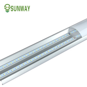 ISO9001 PF>0.9 110lm/W Flicker Miễn Phí 110V 230V 600Mm 900Mm 120Cm 1200Mm 1500Mm Lịch Thi Đấu 18W 27W 36W 54W Hai Dòng Led Tuyến Tính Ống - Product Image 2