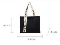 Sac fourre-tout en toile extra large avec logo imprimé personnalisé pour femmes sac fourre-tout en toile de plage avec poche zippée
