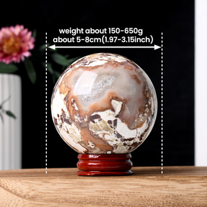 Wholesale Healing <b>Crystal</b> and Stone <b>Crystal</b> Hand Polished Agate Sphere with Geode for Home Decoration - Product Image 5