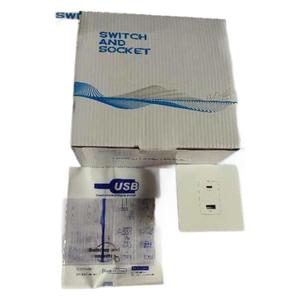<b>Usb</b> Socket Panel 86 Type <b>C</b> 5V 3.1A Fast Charging Copper For Home Office Renovation Export - Product Image 4