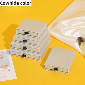 Hộp quà tặng cao cấp tùy chỉnh, hộp đựng trang sức, hộp đựng dây chuyền, bao bì trang sức, cán mờ và ép nổi tùy chỉnh cho đồng hồ và trang sức - Product Image 5