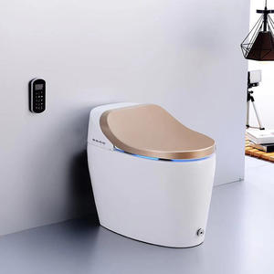 Inodoro inteligente independiente moderno personalizado montado en el suelo forma <span class=keywords><strong>de</strong></span> cuenco alargado Control remoto armario <span class=keywords><strong>de</strong></span> agua directo <span class=keywords><strong>de</strong></span> fábrica - Product Image 5