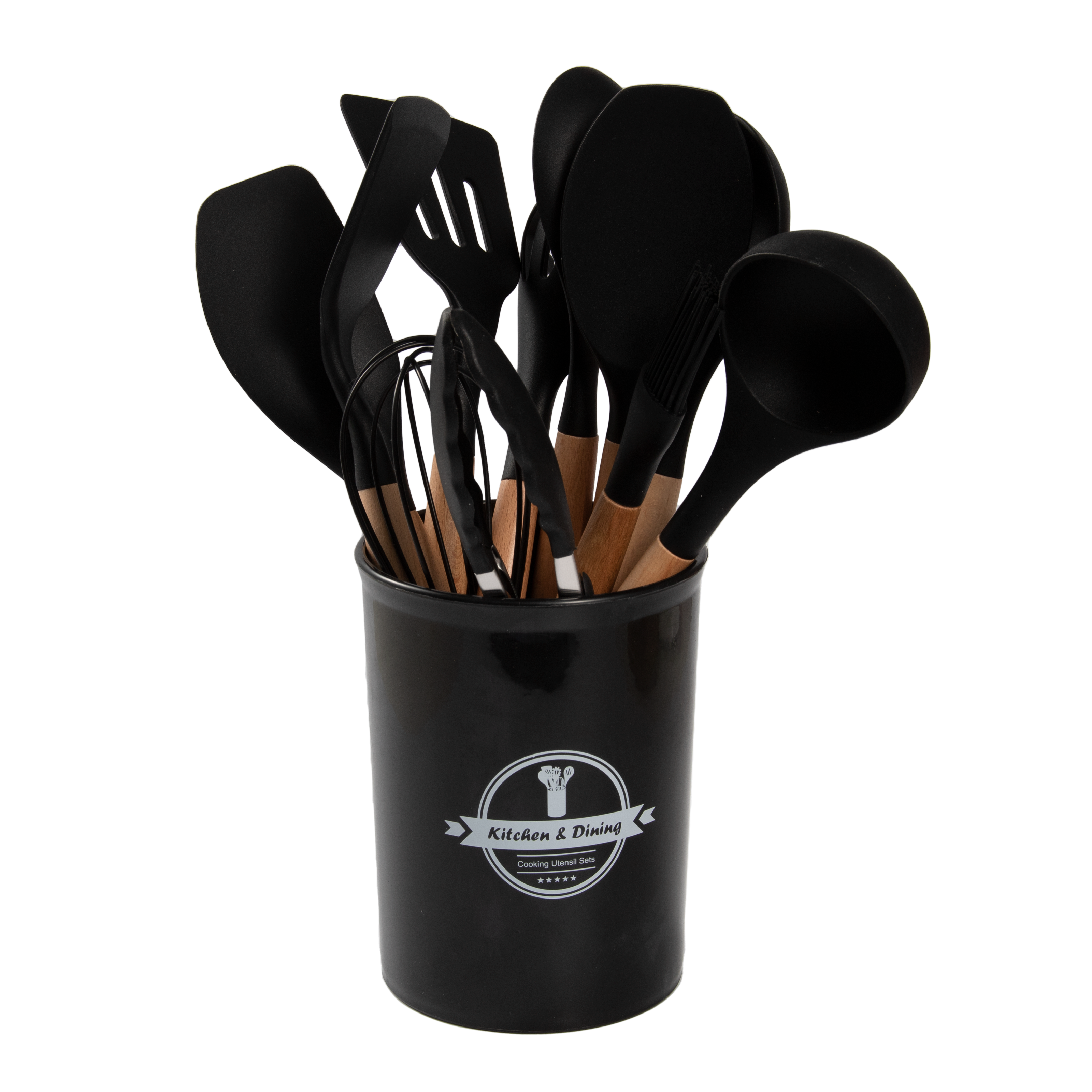 Set nero da 12 pezzi