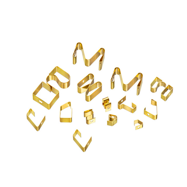 Custom SMD EMI Gold Plating Beryllium Copper Spring Contact Fingers