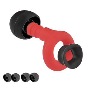 Sumbat telinga tenang untuk pengurang kebisingan lembut perlindungan pendengaran dapat digunakan kembali dalam silikon fleksibel untuk tidur - Product Image 4