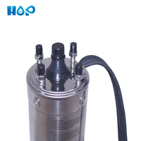 Moteur de pompe HOP de 0,5 ch à 10 ch, monophasé/triphasé, pompe submersible pour puits profonds pour l'irrigation