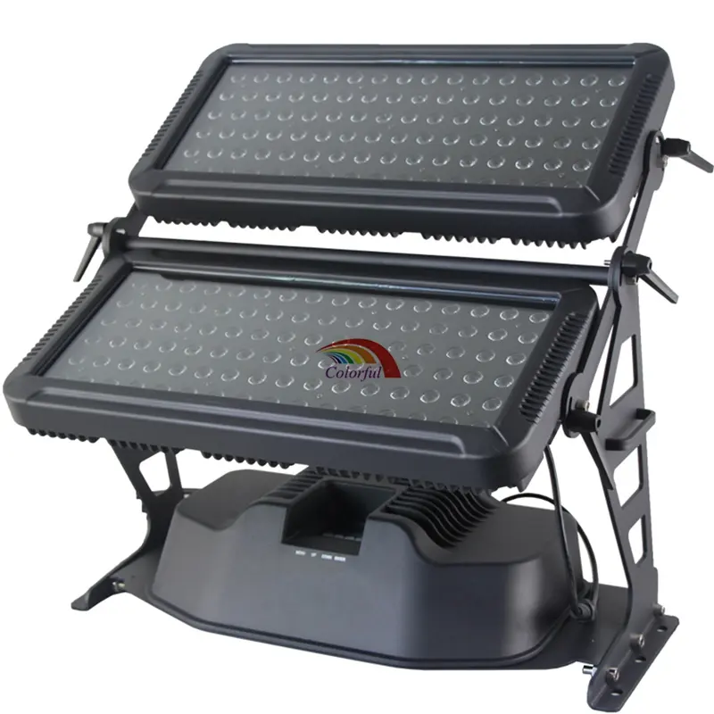 216X5W RGBW LED Wall Washer kota warna lampu untuk konser pesta olahraga film hiburan acara khusus