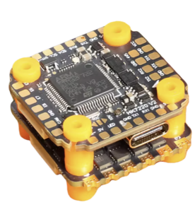 Contrôleur de <span class=keywords><strong>vol</strong></span> HAKRC F722 Mini V2 Stack 65A BLHeli_32 4in1 ESC 20x20mm 2-6S avec baromètre, compatible DJI O3 pour drone de course FPV - Product Image 1