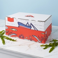 Boîtes en carton ondulé recyclables avec pelliculage mat réutilisable pour l'expédition, personnalisables avec logo, vente en gros