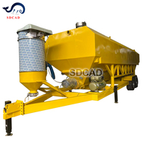 Silo mobile de stockage de ciment prêt à l'emploi pour la production de béton - Vente chaude