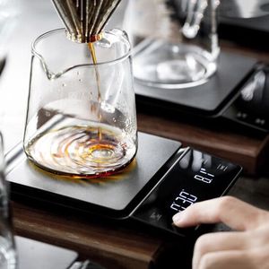 Báscula digital para cocina, nueva báscula electrónica para café, color negro - Product Image 6