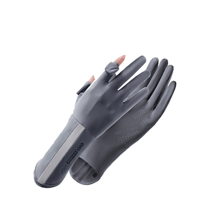 UPF50アンチUV女性ドライバーグローブ釣り用日焼け止めグローブハイキングアウトドアスポーツドライビンググローブ - Product Image 5