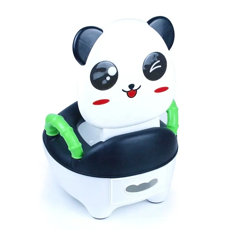 Neue Große schüssel Panda Baby kleiderschrank Pan Niedlich Kinder Babytopf Tragbare Toilette