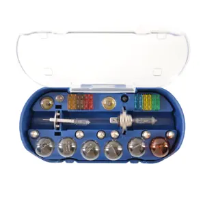 Kit d'ampoules d'urgence 12V 55W halogène H1 H7 Kit de combinaison d'ampoules pour voiture