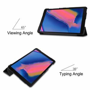 Étui magnétique en cuir PU pour tablette <span class=keywords><strong>Samsung</strong></span> <span class=keywords><strong>Galaxy</strong></span> <span class=keywords><strong>Tab</strong></span> <span class=keywords><strong>A</strong></span> <span class=keywords><strong>8</strong></span>.0 "<span class=keywords><strong>2019</strong></span> P205/P200 - Product Image 3