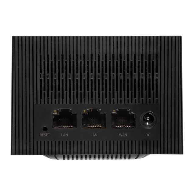 New Fast Speed 2.4G & 5G 3000Mbps WiFi 6 Indoor Mesh Router/Extender with 3 LAN Ports WPA2