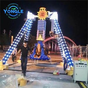 Mini trong nhà/ngoài trời xoay con lắc đi xe giá rẻ <span class=keywords><strong>Swing</strong></span> Rides làm bằng sợi thủy tinh thép cho nhà trường hoặc trung tâm mua sắm sử dụng - Product Image 3