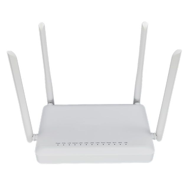 F6600P Premium WiFi 6 AX3000 GPON ONT 4GE+1TEL+USB Dual Band Router Compatible with ZTE/Huawei OLT