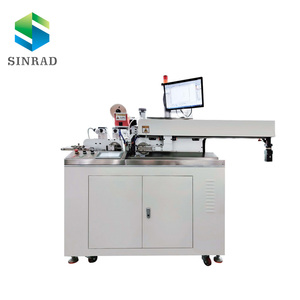 Full Automatic <b>Wire</b> Laser Strip Machine 18-30AWG <b>Ribbon</b> Cable Cutting Peeling and Tinning Machine - Product Image 2