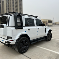 Plateforme de toit, échelle latérale pliable et grille de protection pour Chery ICAUR V23, accessoires de modification extérieure tout-terrain