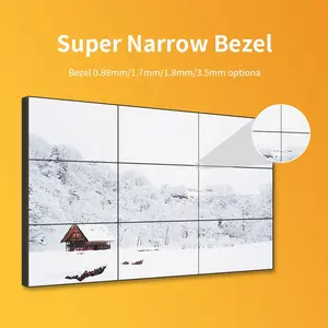 HD 3x3 LCD TV 벽 컨트롤러 비디오 벽 4k TV 마운트 브래킷 광고 화면