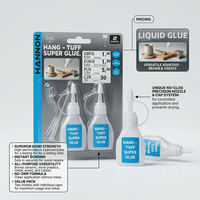 Vente directe usine – Colle liquide écologique 502, lot de deux, pour collage métal, plastique, bois, verre – Transparente, forte adhérence, pour la construction