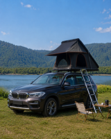 Carpa de Techo Rígida de Aluminio, Impermeable, de Tela Oxford, de Instalación Rápida, para SUV, Viajes Todoterreno