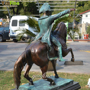 Statues <span class=keywords><strong>de</strong></span> soldats Napoléon et <span class=keywords><strong>de</strong></span> chevaux en bronze grandeur nature pour la décoration extérieure - Product Image 3