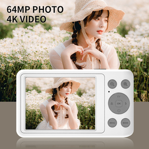 Cámara <span class=keywords><strong>con</strong></span> <span class=keywords><strong>zoom</strong></span> óptico 6X <span class=keywords><strong>de</strong></span> vídeo 4K compacta portátil hebrea personalizable <span class=keywords><strong>con</strong></span> lentes retráctiles para que los estudiantes tomen fotos - Product Image 3