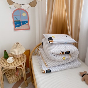 Bán Buôn 6-Mảnh Kid Mô Hình Phim Hoạt Hình Thoải Mái Quilt Duvet Bìa Gối Trường Hợp Tấm Phẳng Được Trang Bị Tấm Thiết Lập Hiện Đại Tinh Khiết Bông - Product Image 2