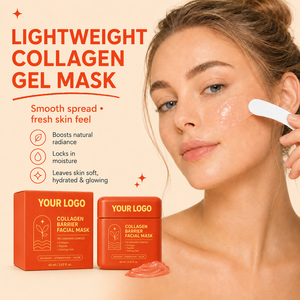 Mascarilla Facial de Colágeno y Péptidos de Marca Privada, Hidrata, Rellena la Piel, Alivia la Piel Sensible y Seca, Nutre en Profundidad, Brillo Natural - Product Image 2