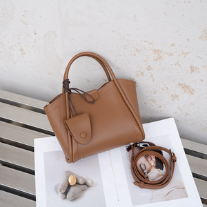 中国在线市场设计师阿里巴巴中国牛皮手提包女式真皮单肩斜挎包晚宴包 - Product Image 3