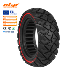 Neumático Sólido Ulip 9x3.0-5.5 con Banda de Rodadura de Diamante y Línea Roja, Neumático Todoterreno de 9 Pulgadas 9*3.0-5.5, Neumático de Panal para Todo Terreno - Product Image 1