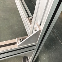 Tables de travail en alliage d'aluminium pour ligne de montage industrielle