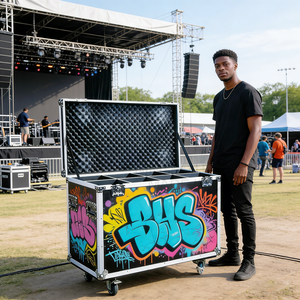 Çin üretici Ningbo fabrika özel büyük boyut dayanıklı alüminyum uçuş seyahat taşıma çantası ile tekerlekler - Product Image 3