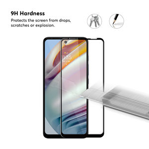 Protector de vidrio templado para teléfono móvil, cubierta completa 2.5D para <span class=keywords><strong>Moto</strong></span> G51/G60/<span class=keywords><strong>G60s</strong></span>/G40 Fusion - Product Image 5