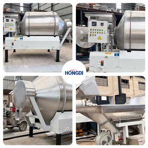 Mezclador de Tambor de Acero Inoxidable con Bomba de Motor y Rodamientos para Procesamiento de Productos Químicos, Alimentos y Plásticos, Capacidad de 1000L, Función de Secado - Product Image 5