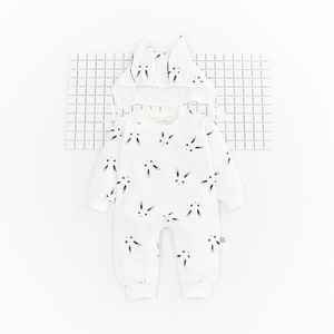 Conjunto de Ropa para Bebés Recién Nacidos, Mono de Manga Larga con Capucha, Venta al Por Mayor - Product Image 2