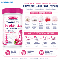 Complément Probiotique pour Femmes Formulation Personnalisée |   Plus de 30 options de variétés |   Fabricant OEM certifié GMP et HALAL