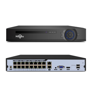 Hiseeu 4K 16CH POE NVR H.265 Grabador de vídeo de seguridad y vigilancia para cámara CCTV IP 1080P/3MP/4MP/5MP/8MP/4K H5NVR-P-16 Onvif N - Product Image 1