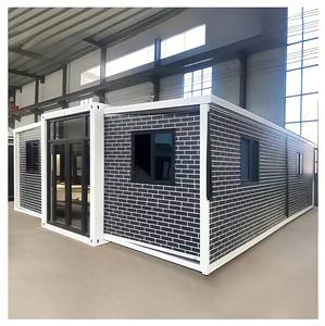 Casa Contenedor Expandible Plegable de Acero Ligero, Resistente a Huracanes, de 20 Pies y 2 Dormitorios - Product Image 1