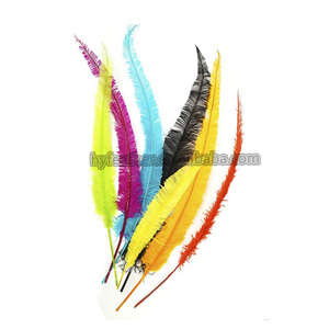 50 ، ريش نعام ناندو للحفلات المنزلية ، مزهرية زفاف ، ديكور يدوي ، قبعة زهور ، إكسسوارات أغطية رأس - Product Image 1