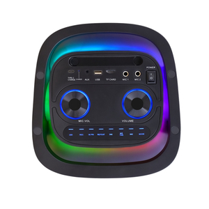 Nouvelle enceinte de scène <span class=keywords><strong>active</strong></span> portable mobile 40W haute puissance avec lumière LED RGB et Bluetooth sans fil pour système de karaoké en extérieur 2026 - Product Image 6
